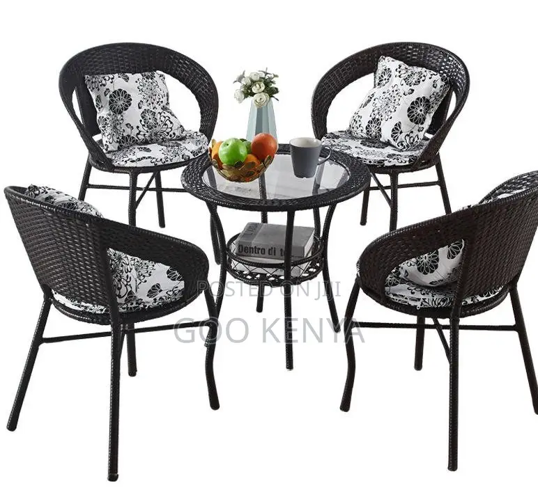Home Dining Set; Budget-Friendly Patio 2-Seater Set for Backyard