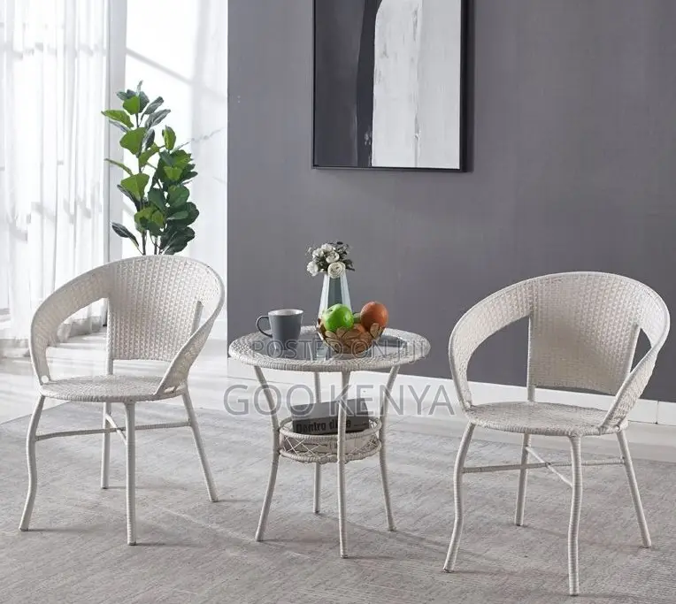 Home Dining Set; Budget-Friendly Patio 2-Seater Set for Backyard