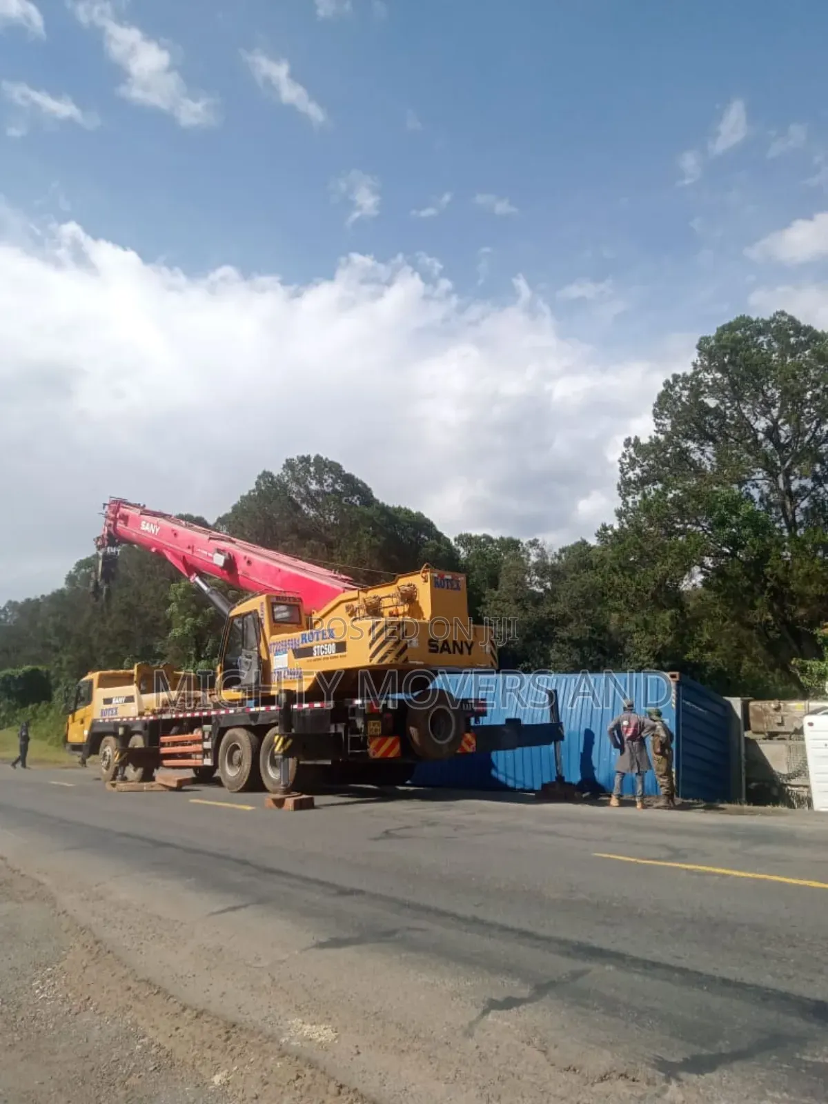 Crane for Hoisting Services Available.