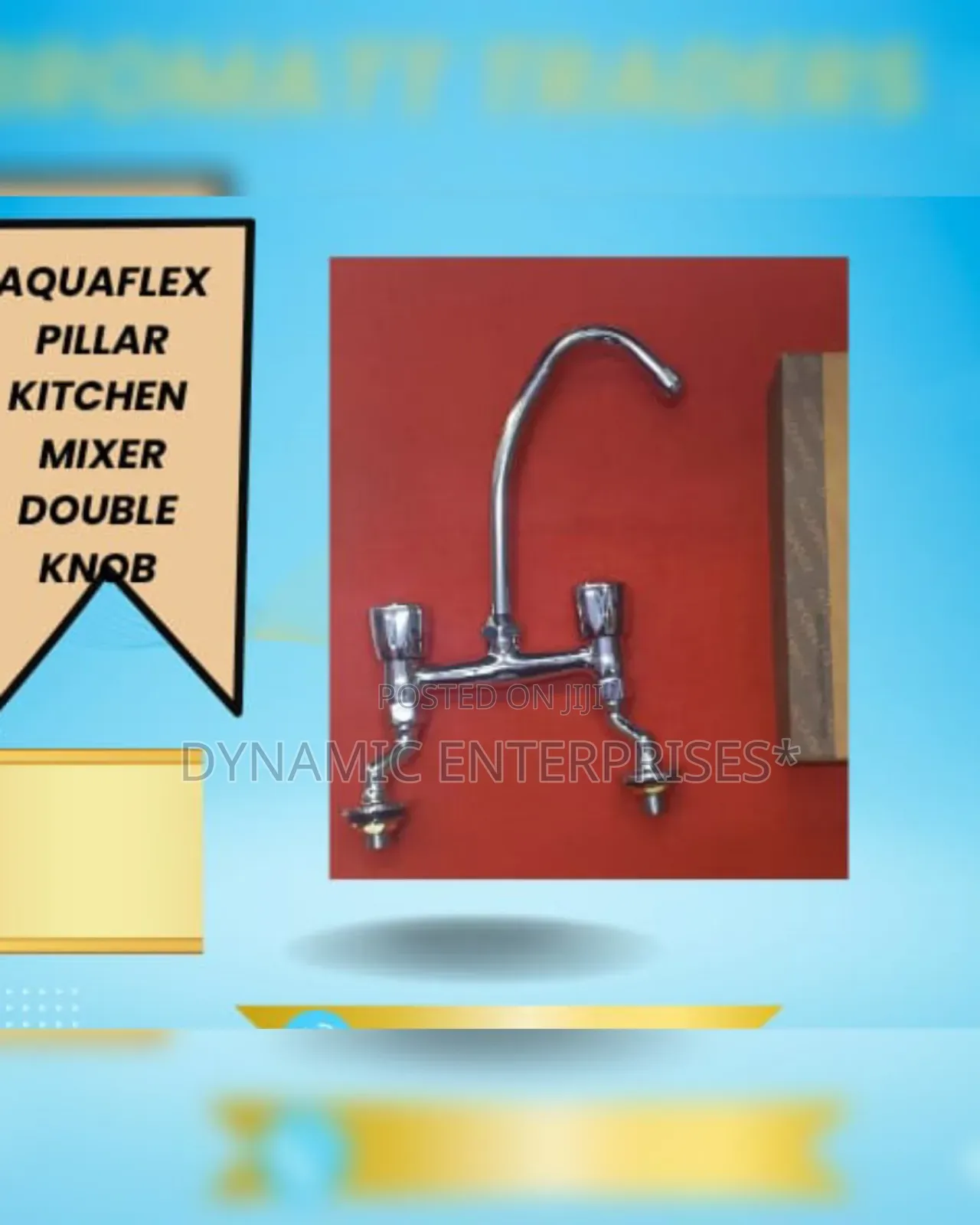 Aquaflex Pillar Kitchen Mixer Tap
