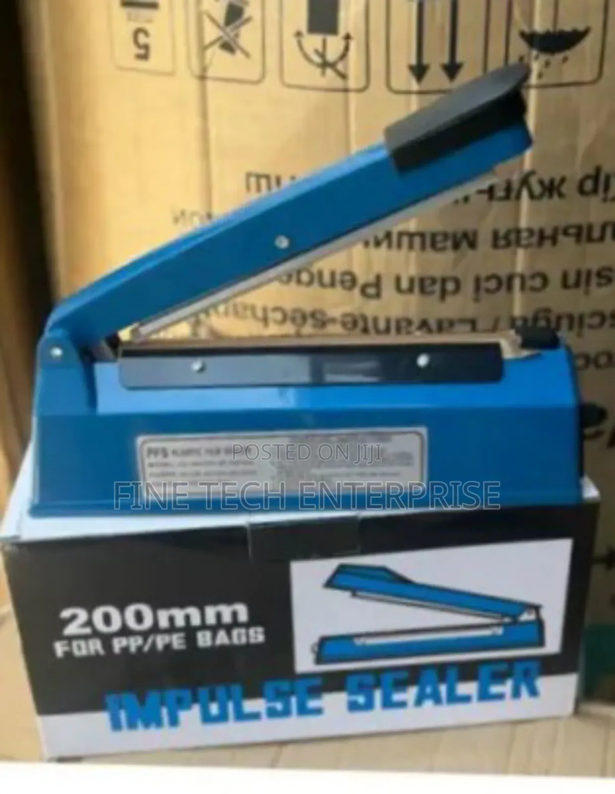 Electric Plastic Heat Sealer Machine 200mm