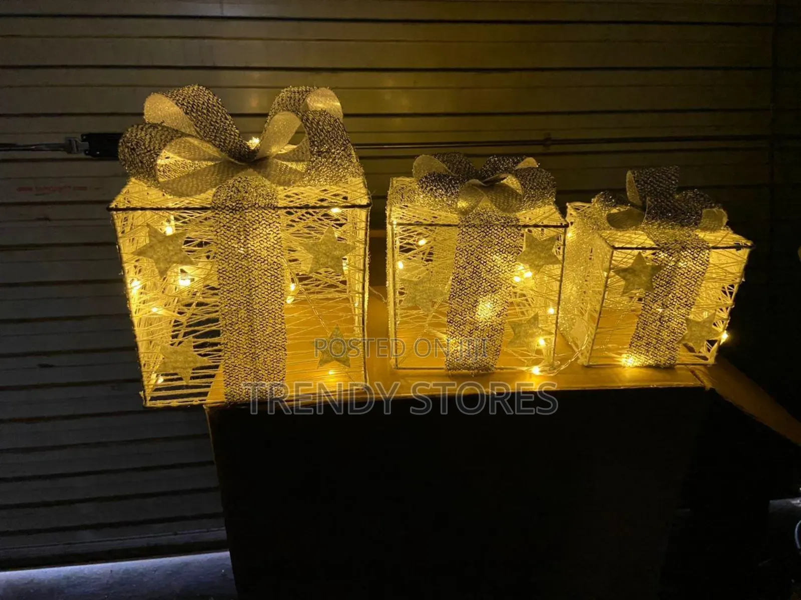 3pcs Lighted Gift Box