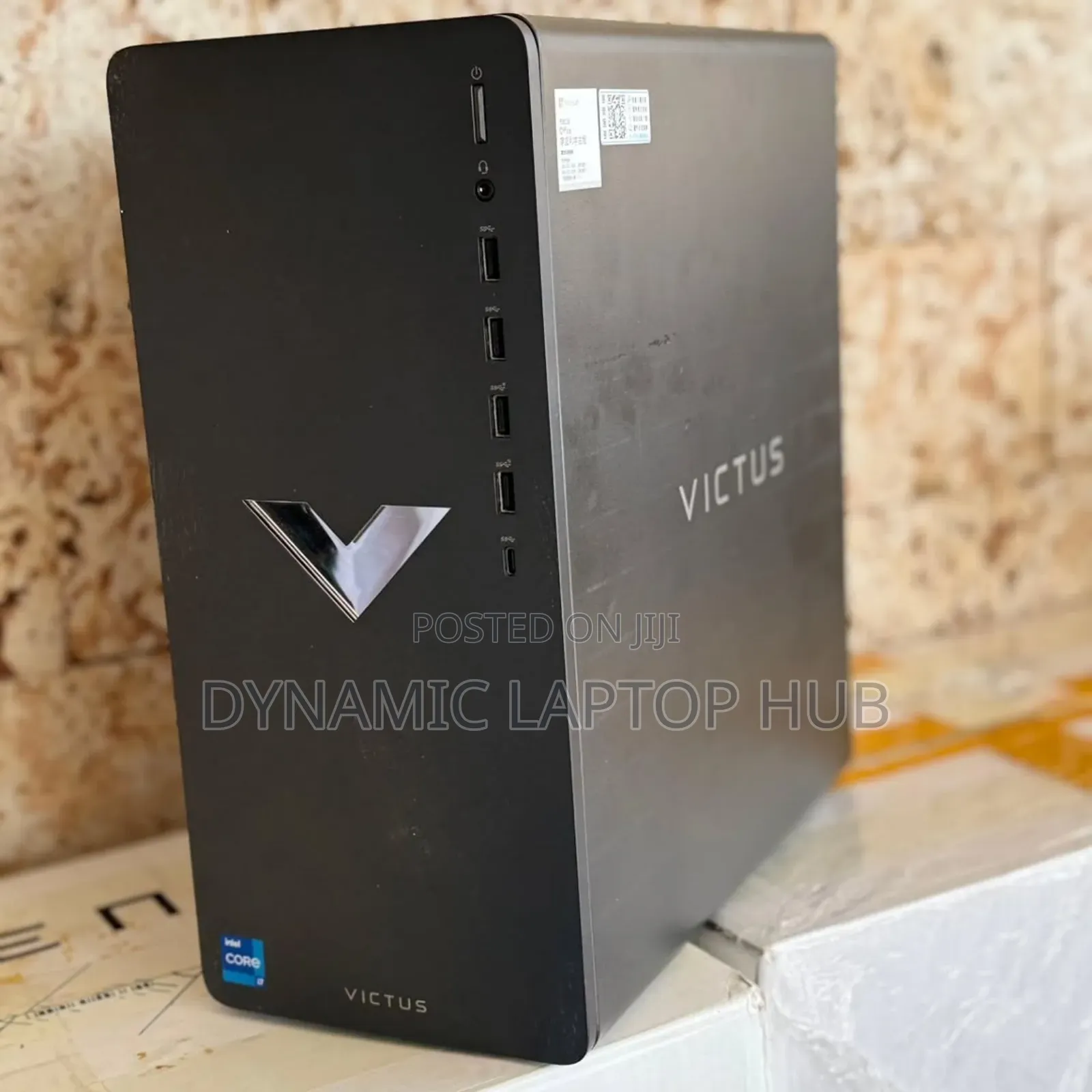 Desktop Computer HP Victus 15L 16GB Intel Core I7 HDD+SSD 512GB