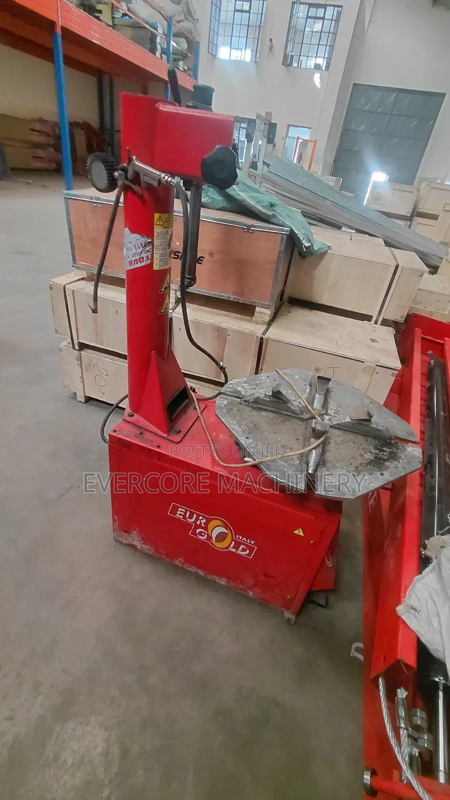 Slightly Used Electric Tyre Changer Machine Good Condition.