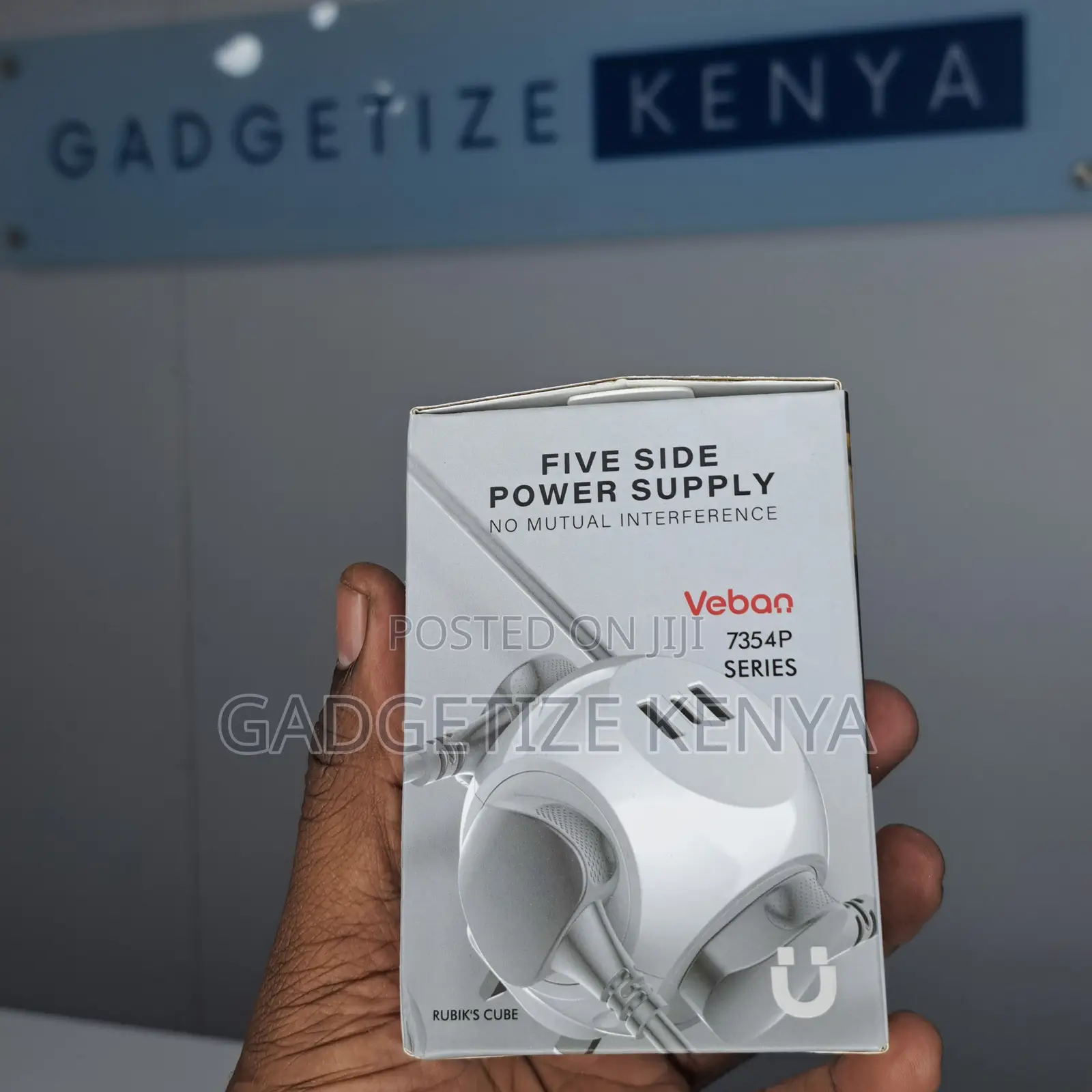 Veban Multi Port Rubik’S Cube Power Supply