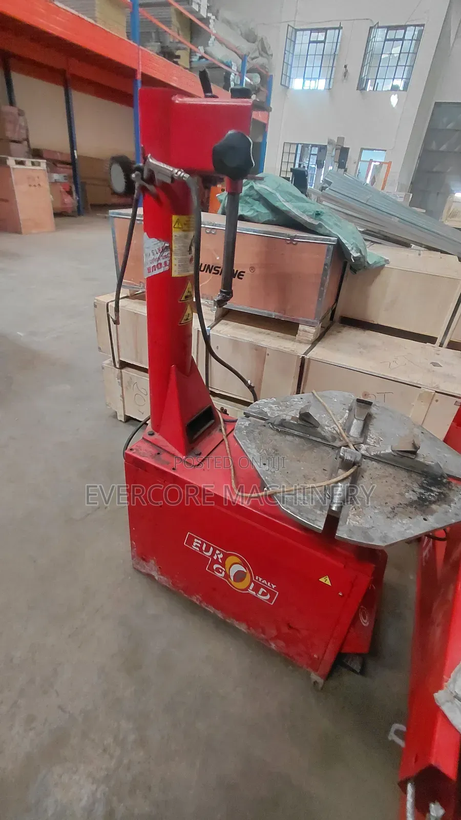 Slightly Used Electric Tyre Changer Machine Single Phase.