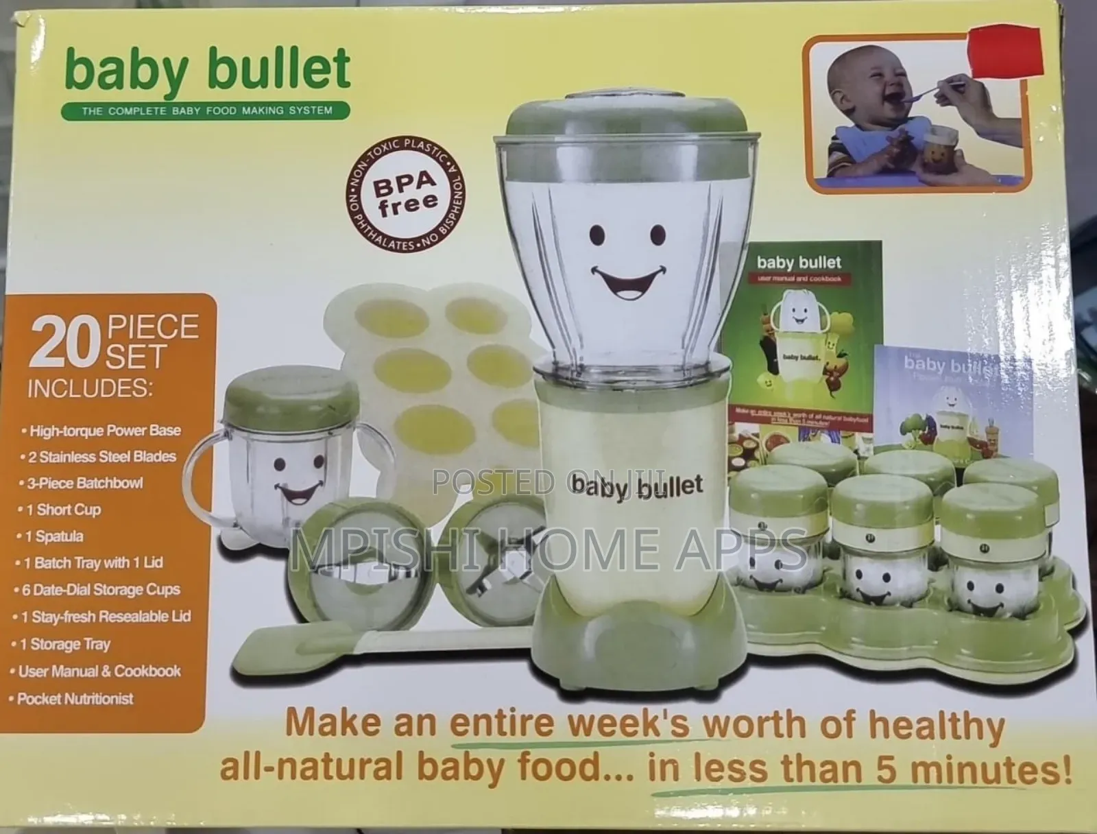 Baby Bullet Food Making Machine 200w