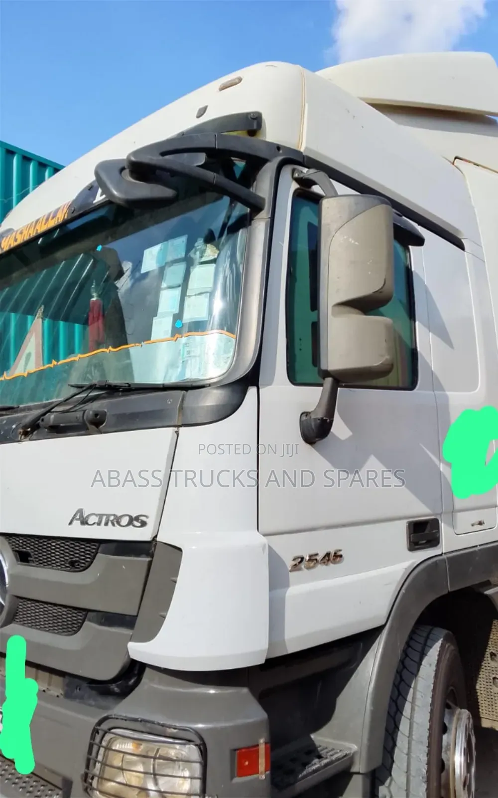 Mercedes-Benz Actros 2013 White