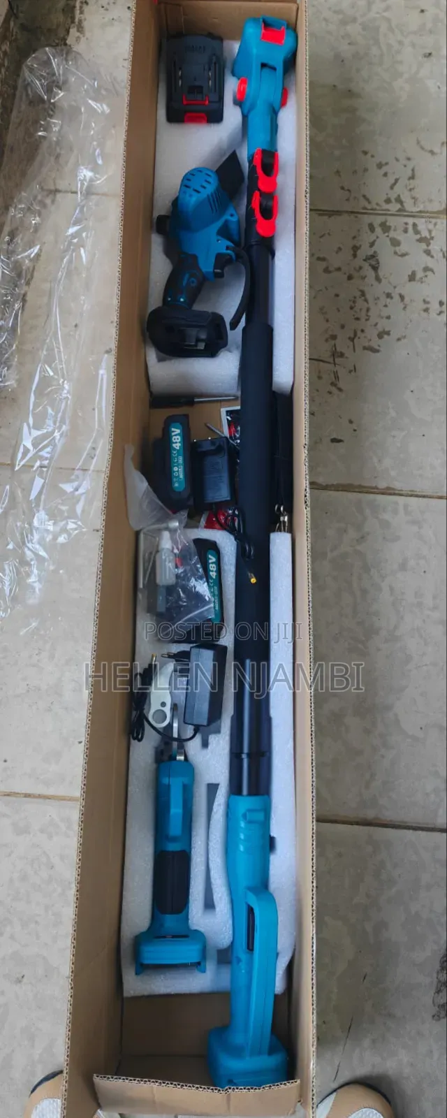 Cordless Gardening Tool 48v for Cutting High Branches