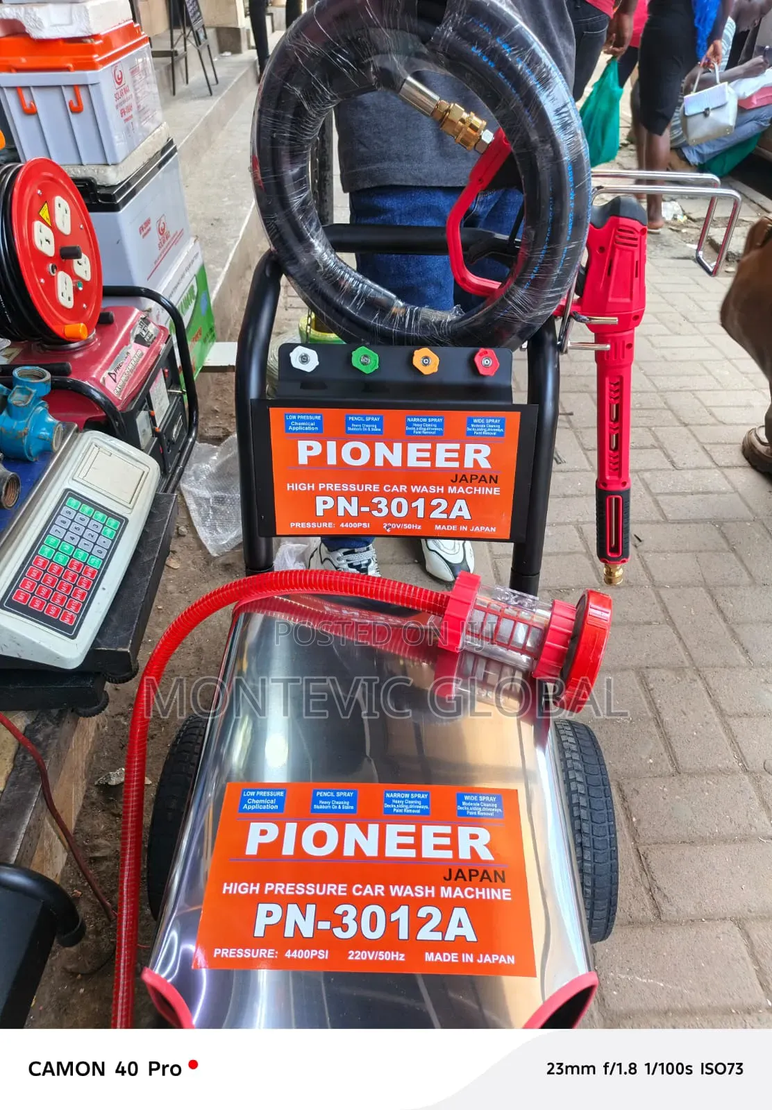 4400psi  Pioneer High Pressure Washer