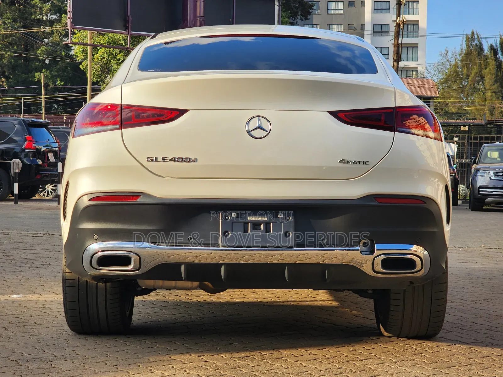 Mercedes-Benz GLE-Class GLE 400d 4MATIC 2020 White