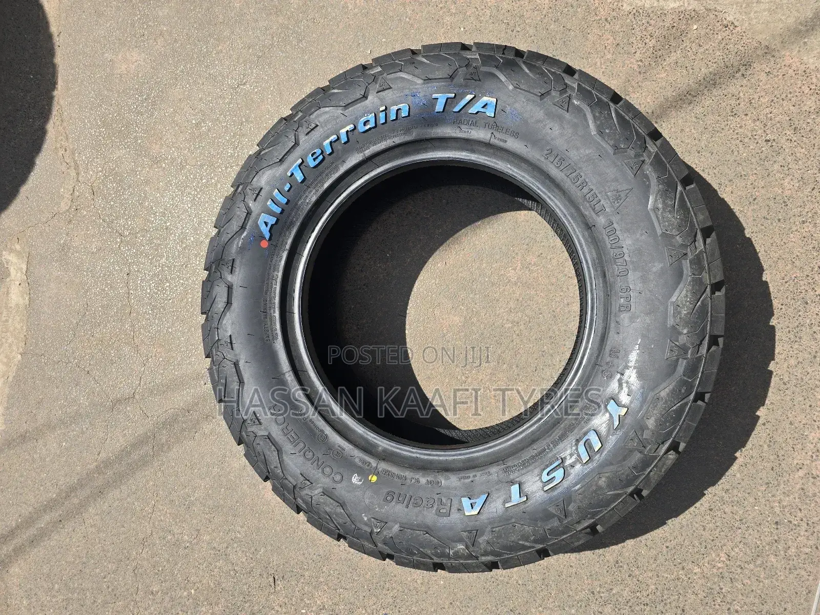 215/75r15 Yusta a/T Tyre