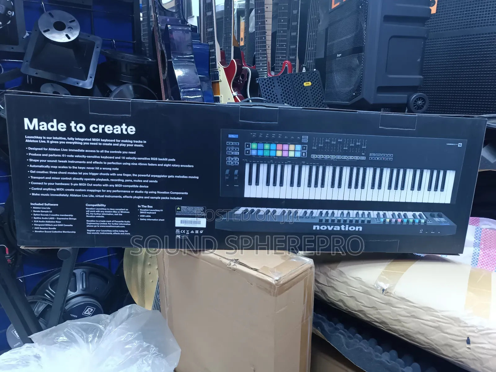 Novation Mk 3 61 Keys Mini Key Midi Controller