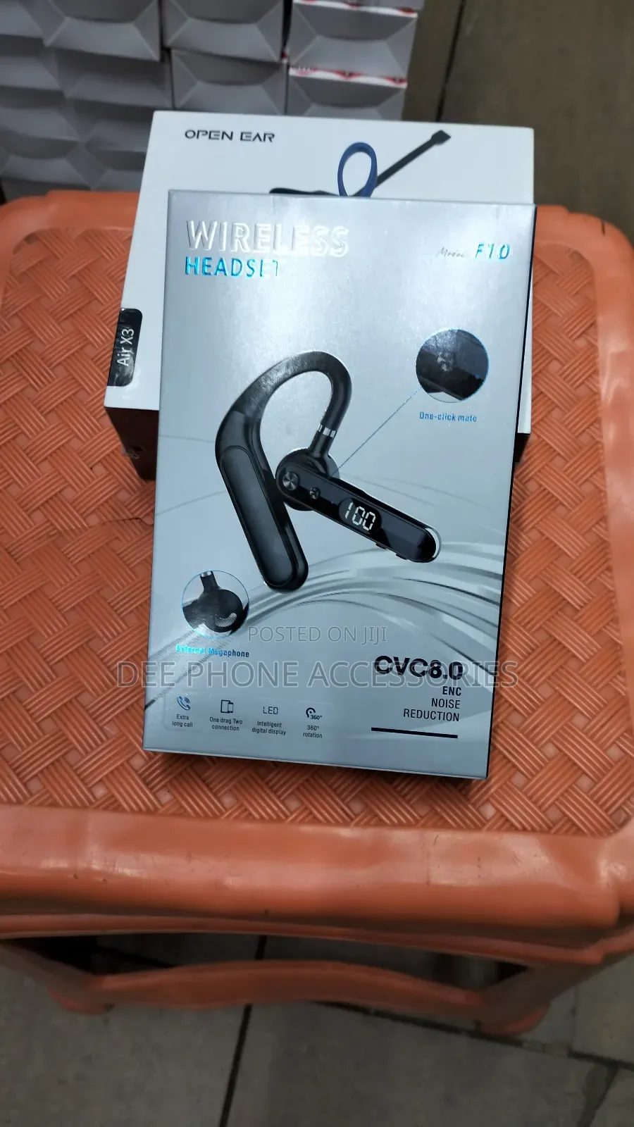 F10 Wireless Headset With External Mic