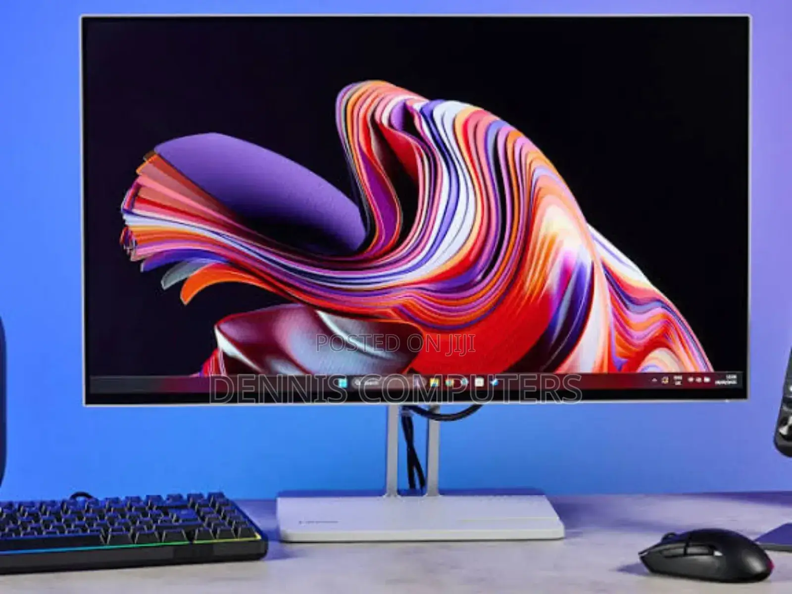 Lenovo L27q-4a 27" QHD Monitor, Integrated Speakers