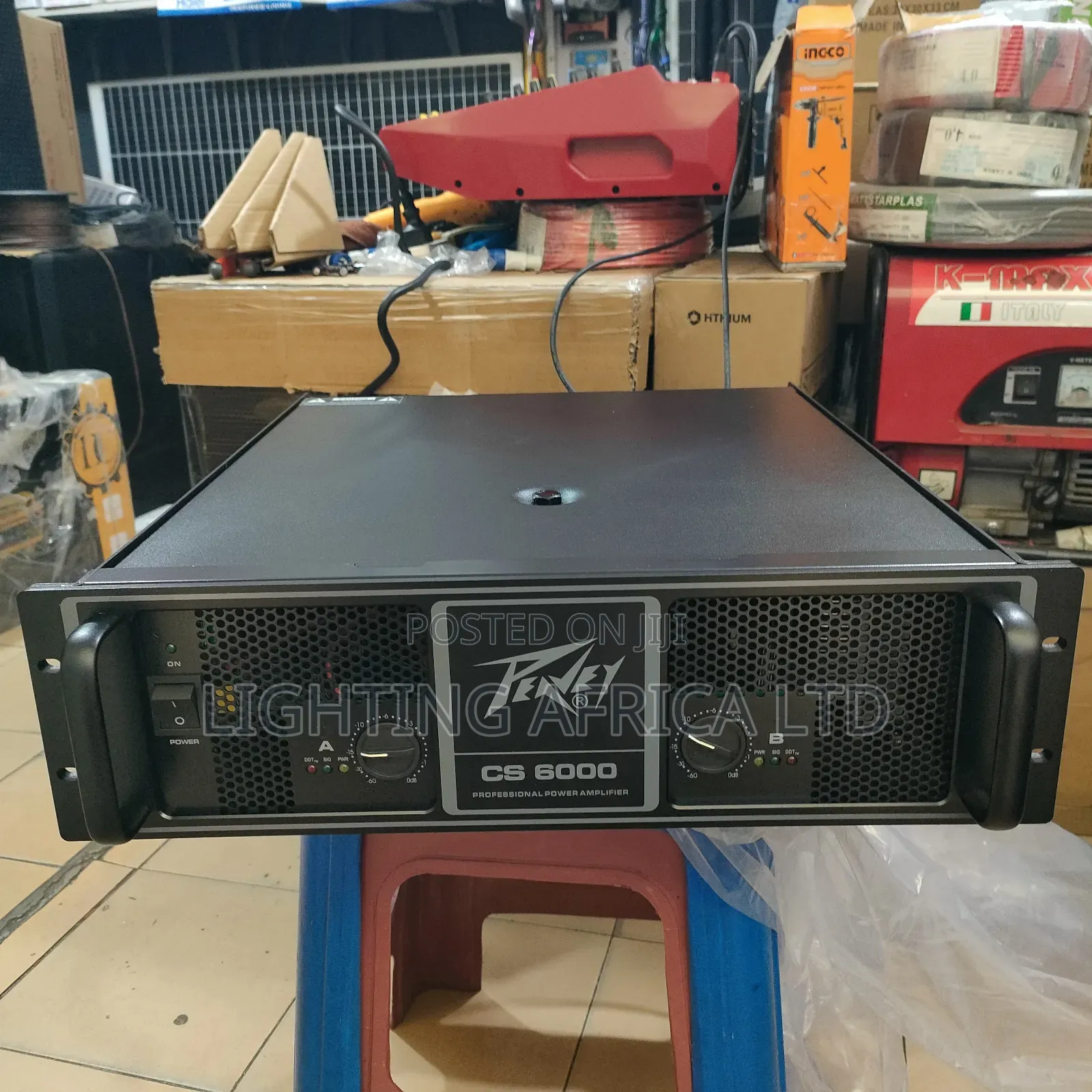 Top Quality Peavey Cs 6000 Proffesional Power Amplifier 2 Channels
