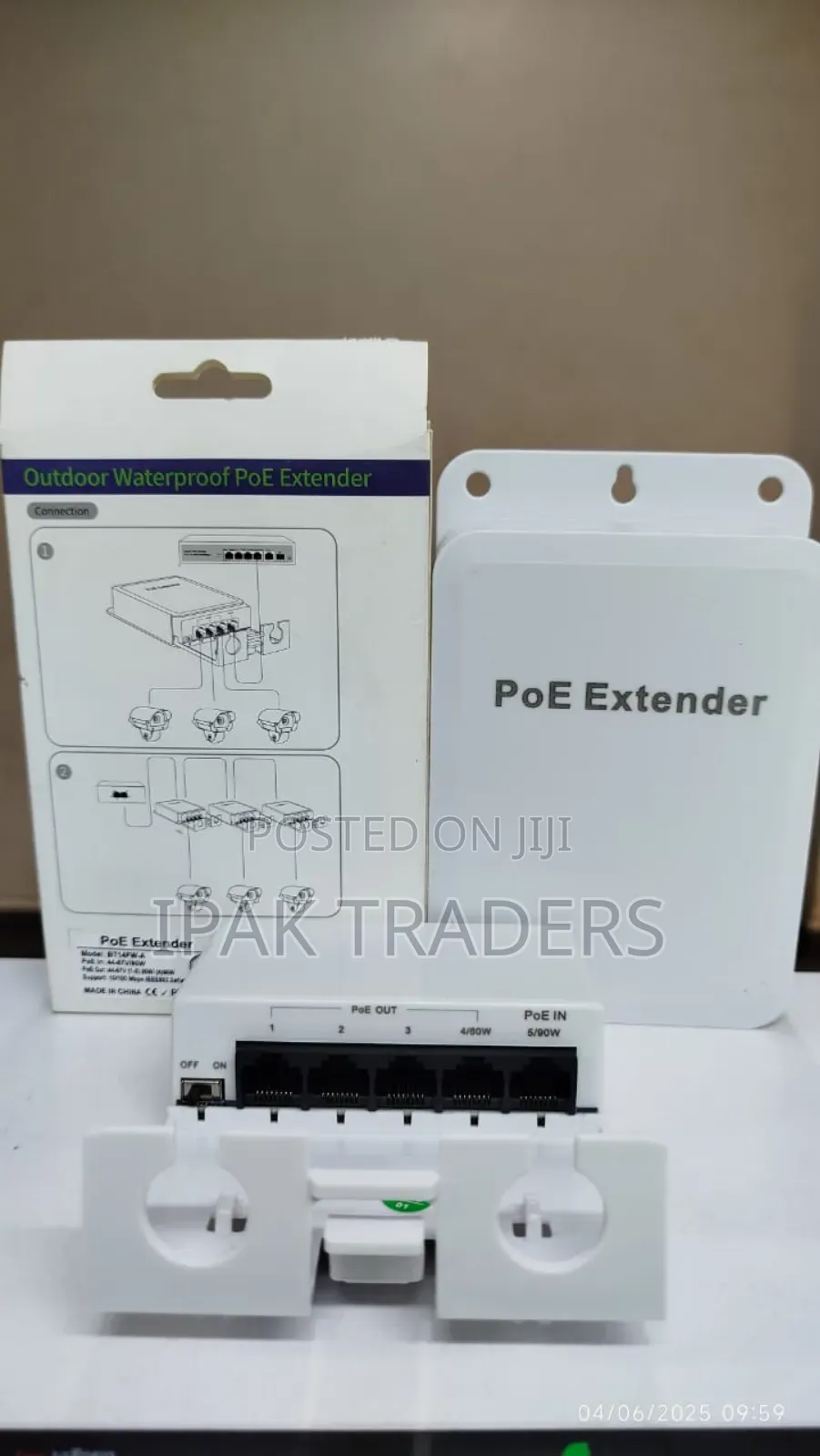5port Poe Extender Out Door