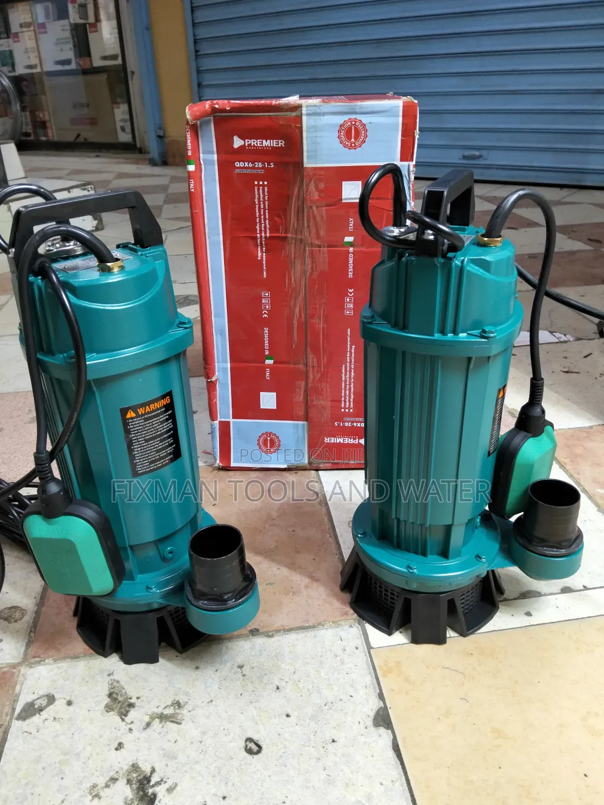 Premier 2 Hp High Pressure Sewage Pump 28m Head