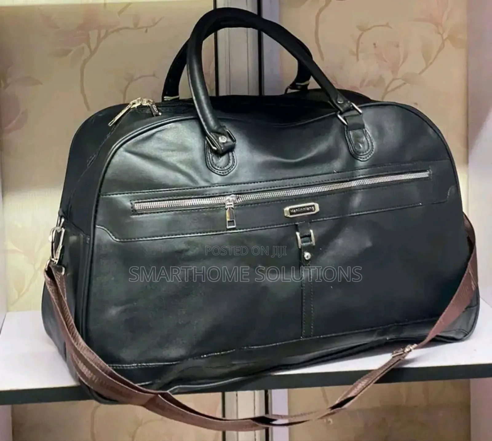 Leather Large Travel Duffle Bag