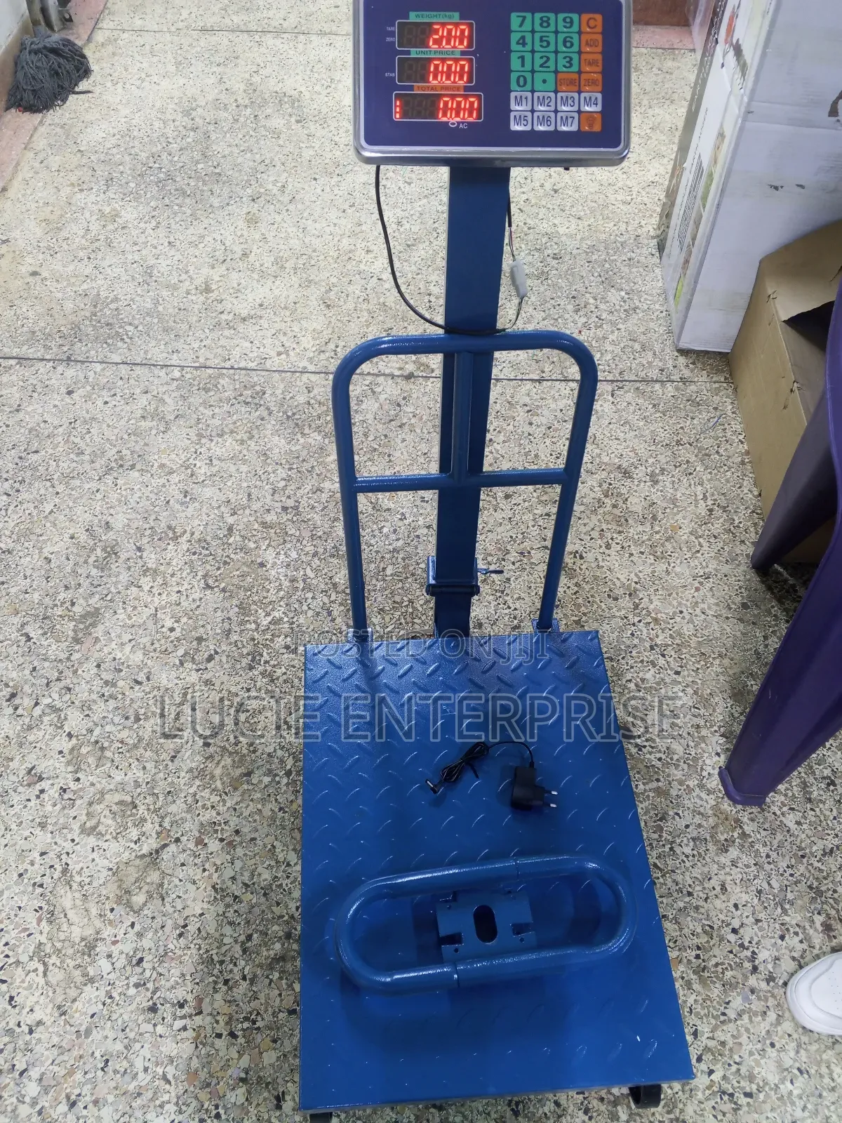 Digital Platform Scale 600kgs Big Bass