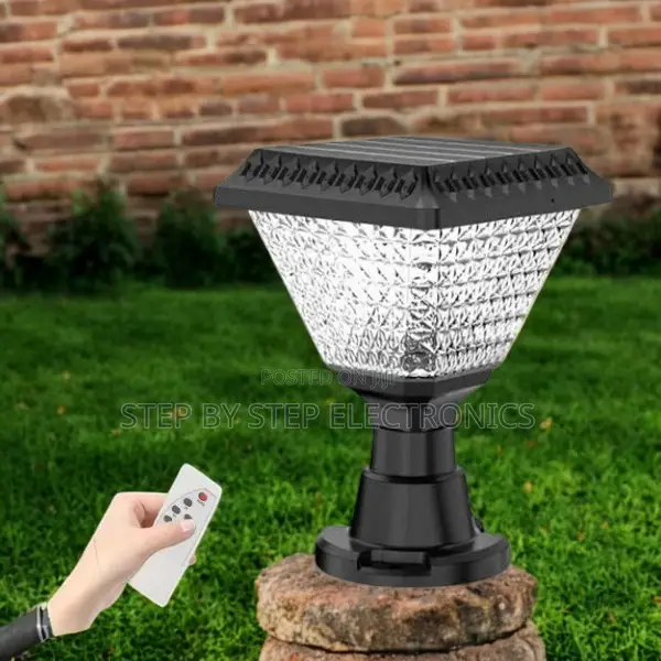 Solar RGB Garden Light Auto on/Off Dusk to Dawn Outdoor Lamp