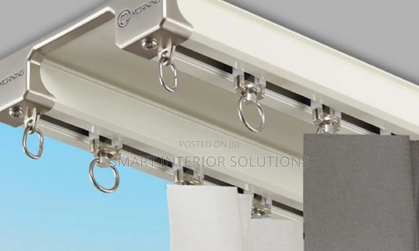 Sturdy Double Curtain Rail