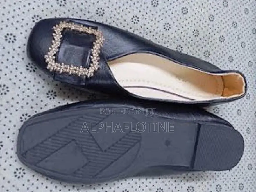 Black Synthetic Sandiex Ladies Shoes