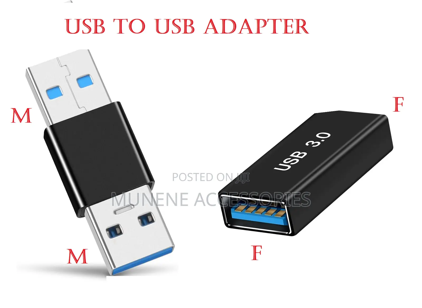 Usb 3.1 Male To Male / Female To Female Adapter