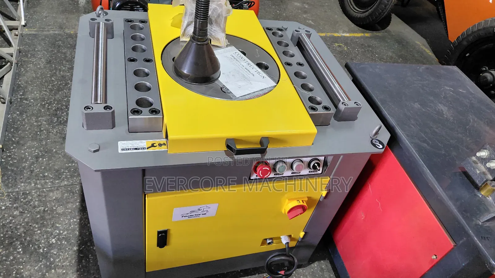 Bar Bending Machine Heavy Duty Three Phase Industrial.