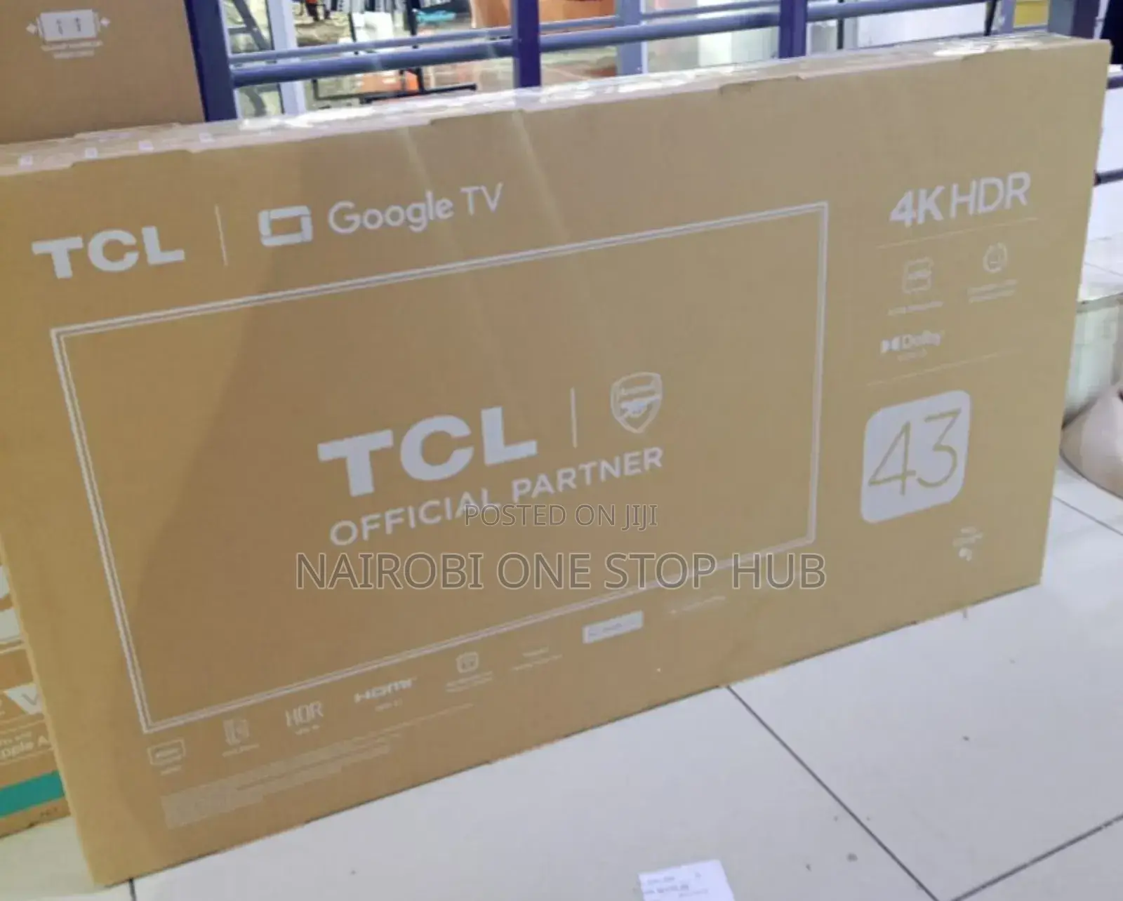 TCL 43" Google Tv – Uhd Smart Television