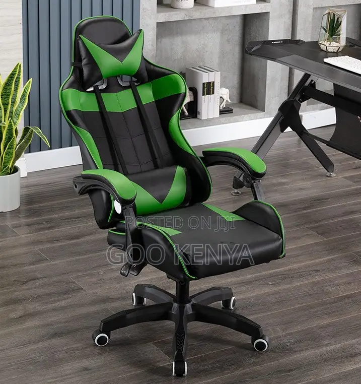 Office Chair; Professional Racing Gamer Chair With Adjustable Recline