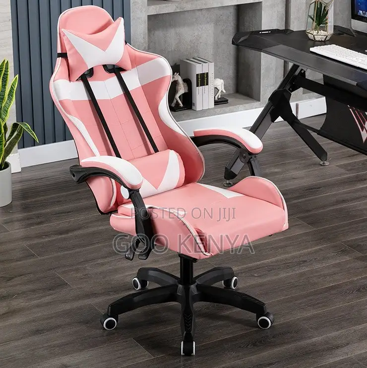 Office Chair; Professional Racing Gamer Chair With Adjustable Recline
