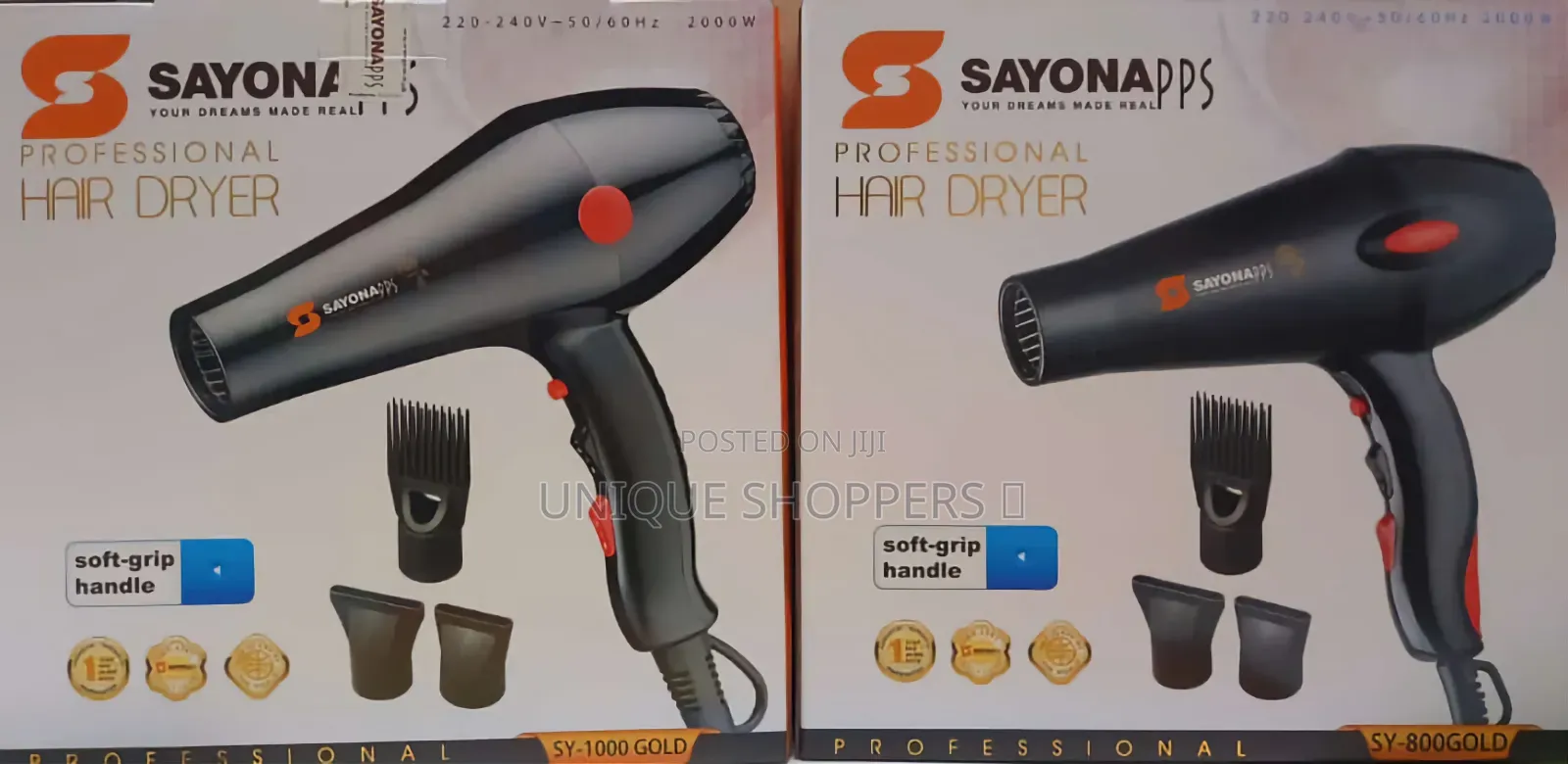 Sayona Hair Dryer* *Sy-800/Sy-1000