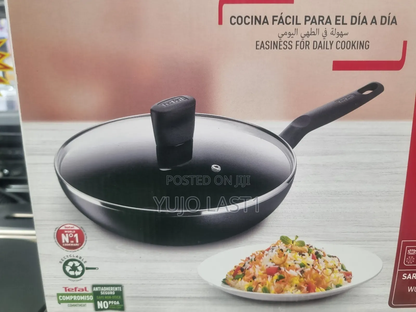 Tefal Natura Stone Effect Frypan B