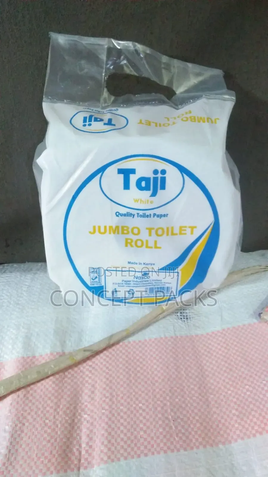 12pcs Taji Brand Jumbo Tissue Rolls