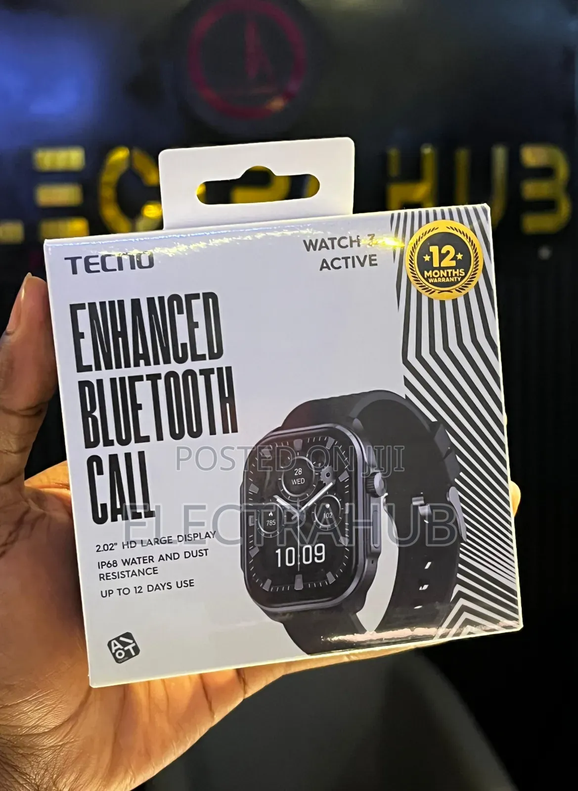 Tecno Watch 3 Active Brand New Sealed