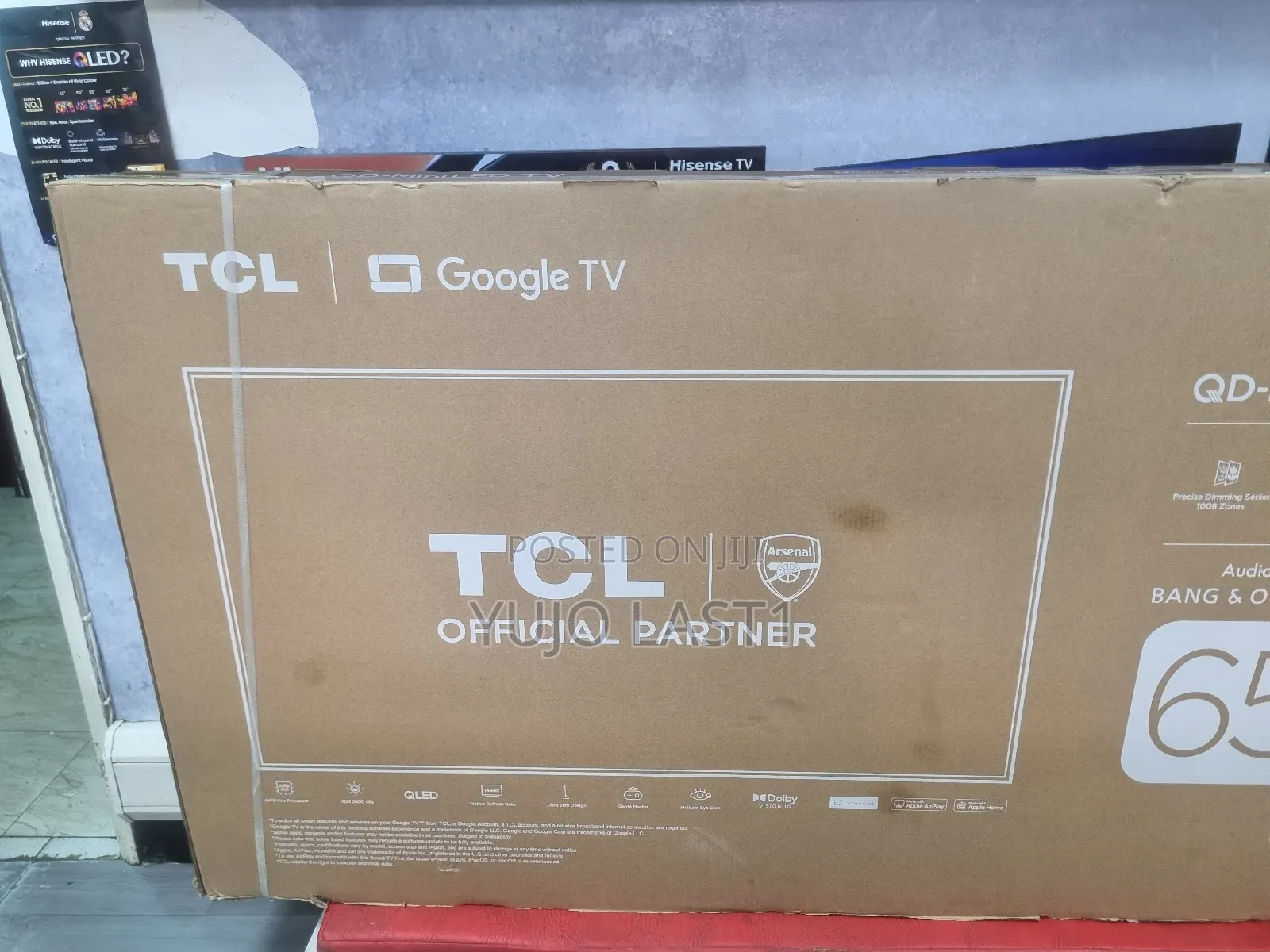 65 Inch Tcl Tv C7k Premium Qd-miniled Tv