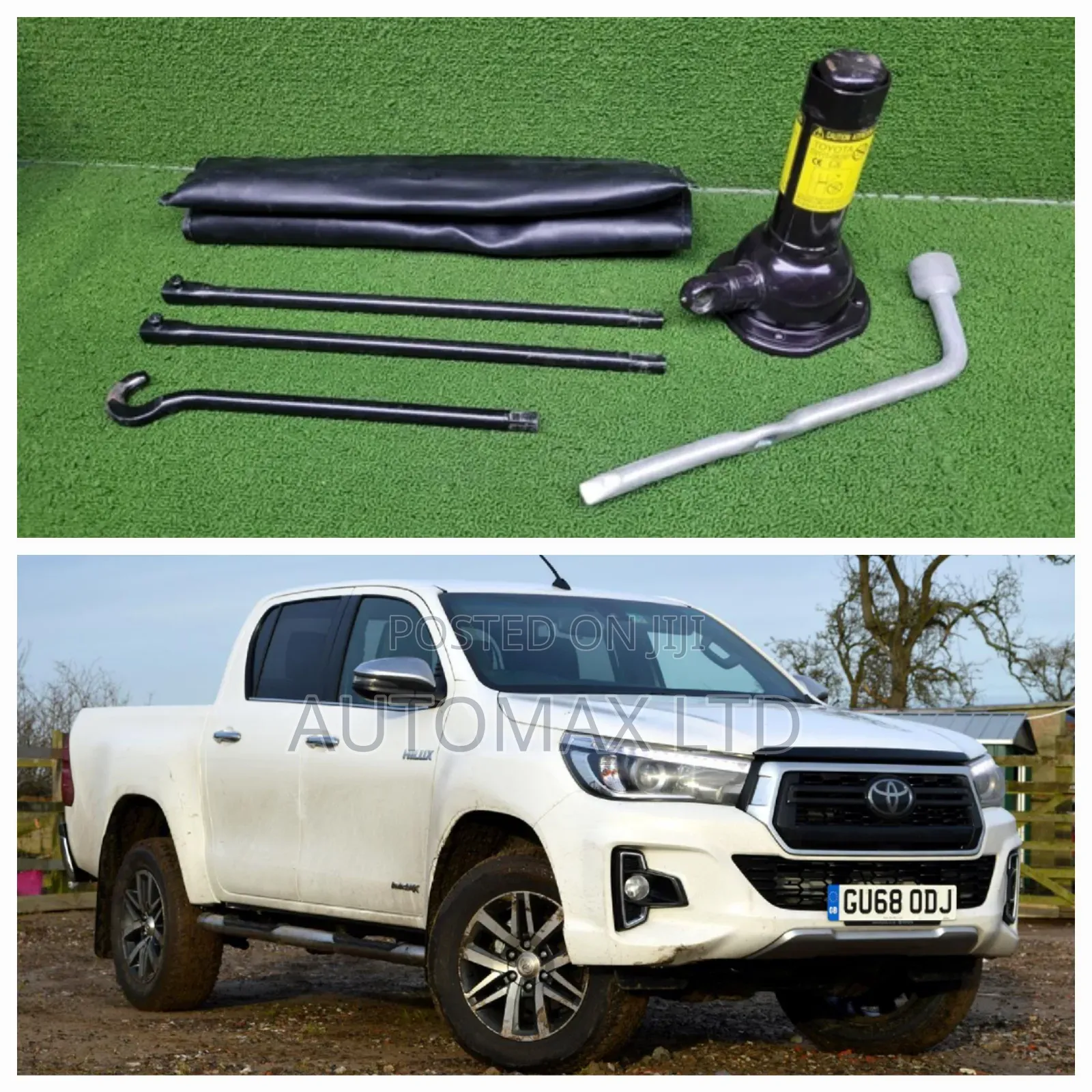 Toyota Hilux. Jack Toolkit Ex-Japan,