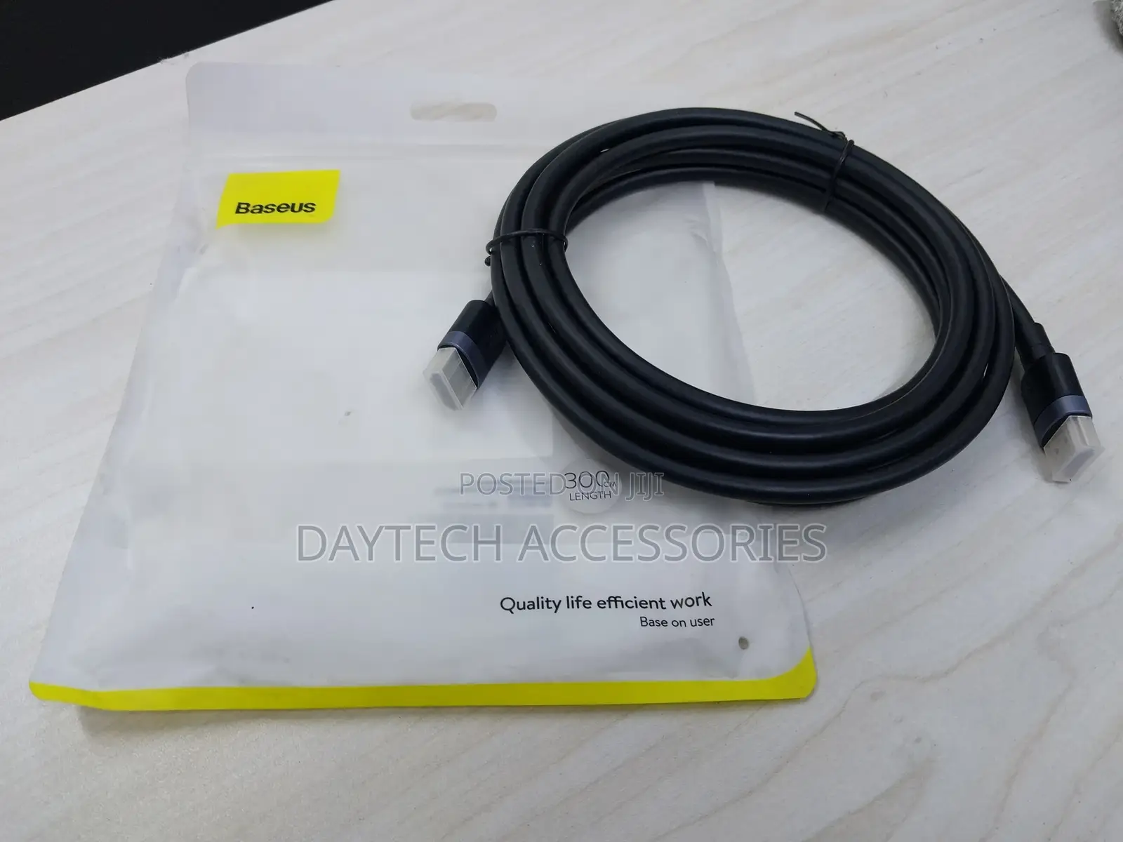 Baseus Hd Series Hdmi to Hdmi Adapter Cable 3m – Black