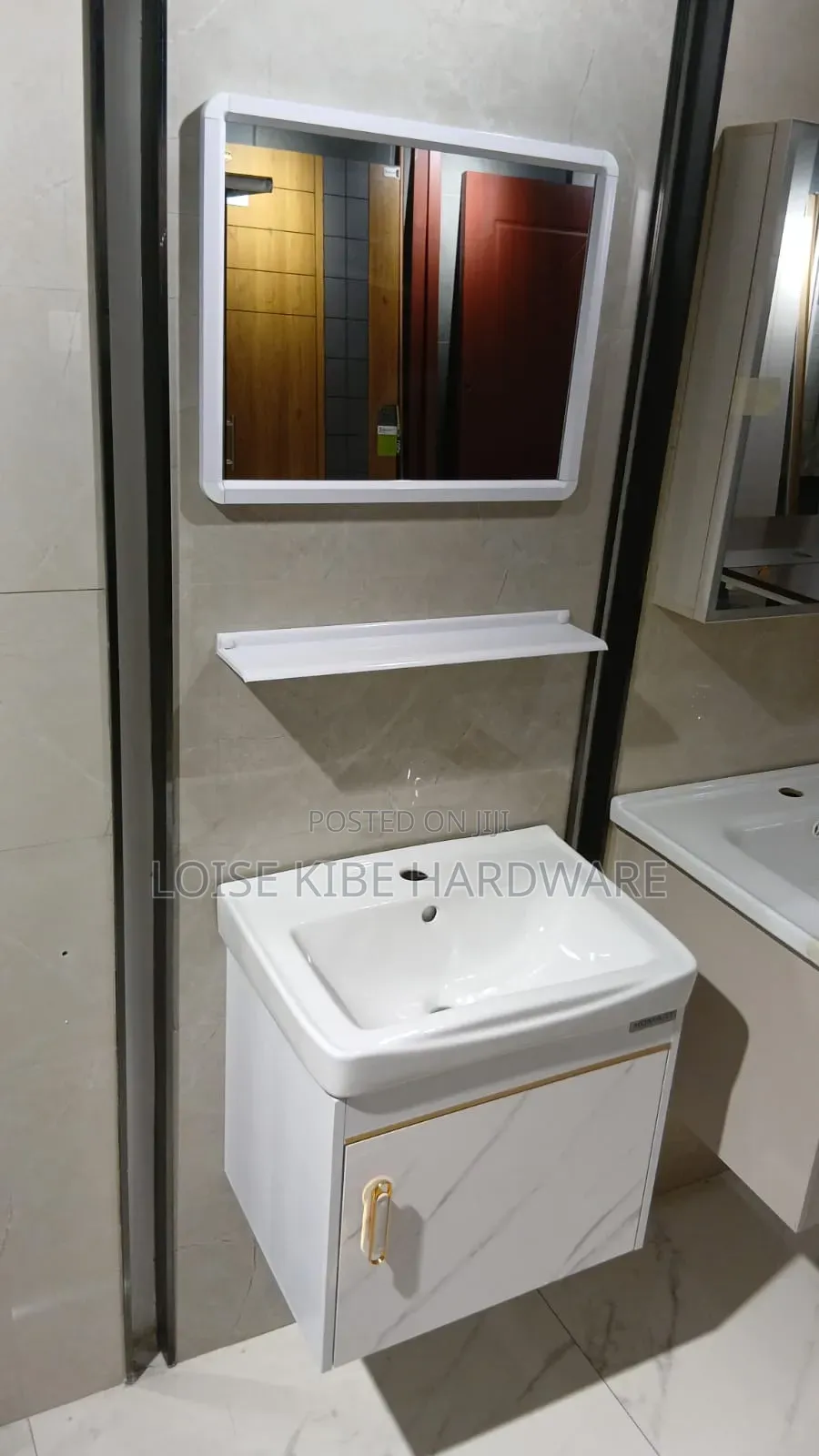 White Vanity Cabinet Available