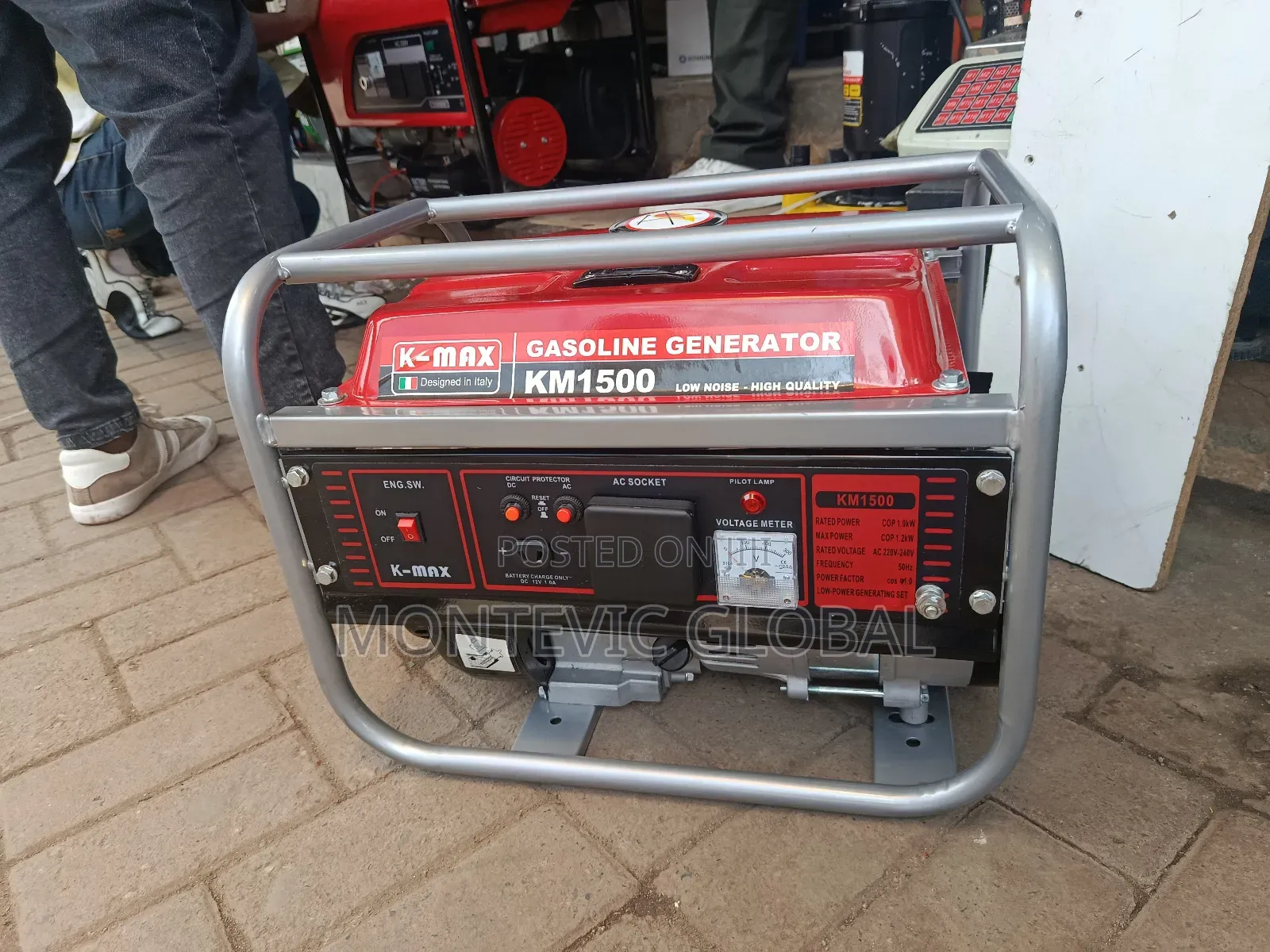 Kmax Gasoline Generator Italy Design,Low Noise Generator