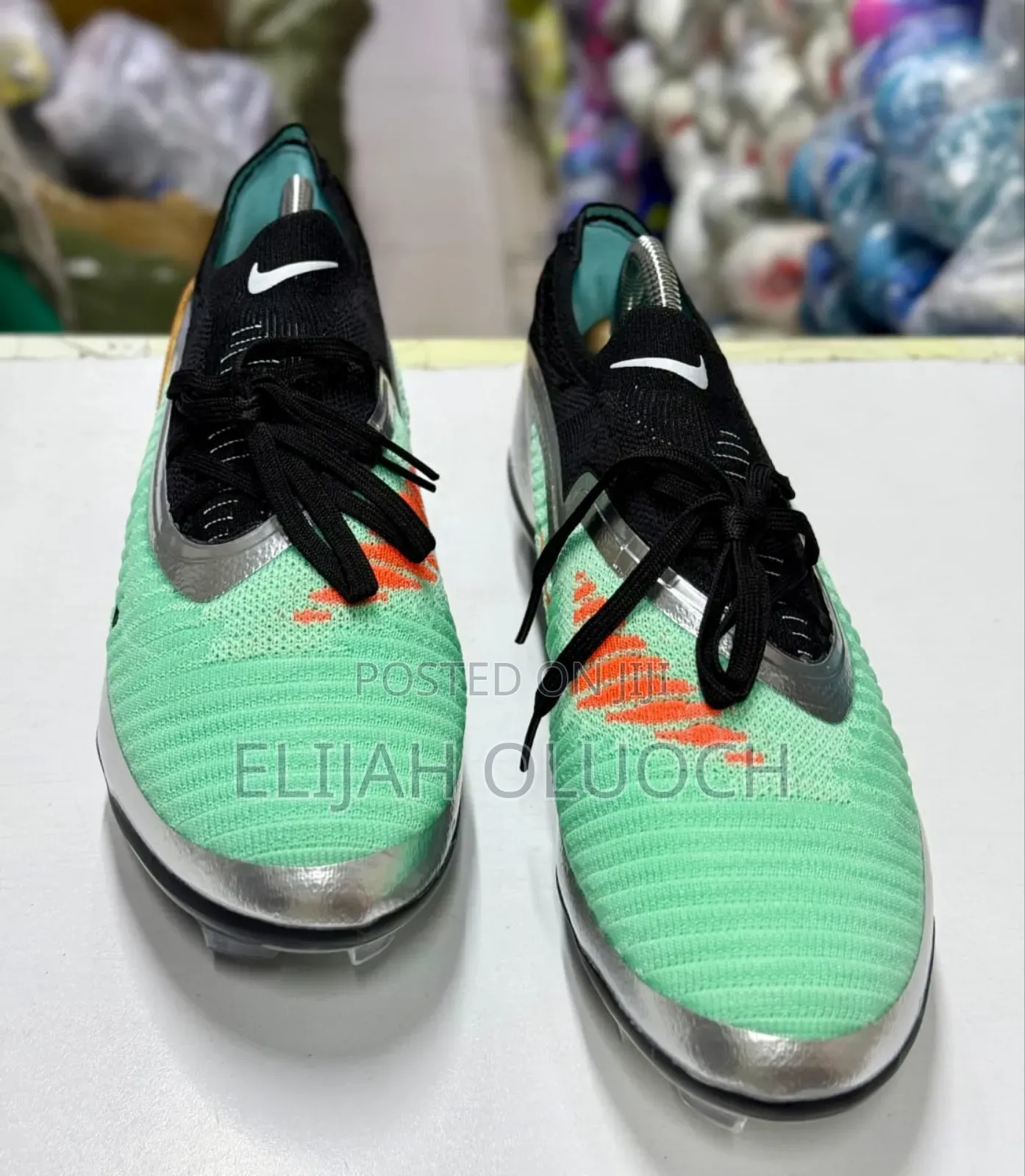 Green/Black Nike Phantom Gx 6 Elite Football Boots