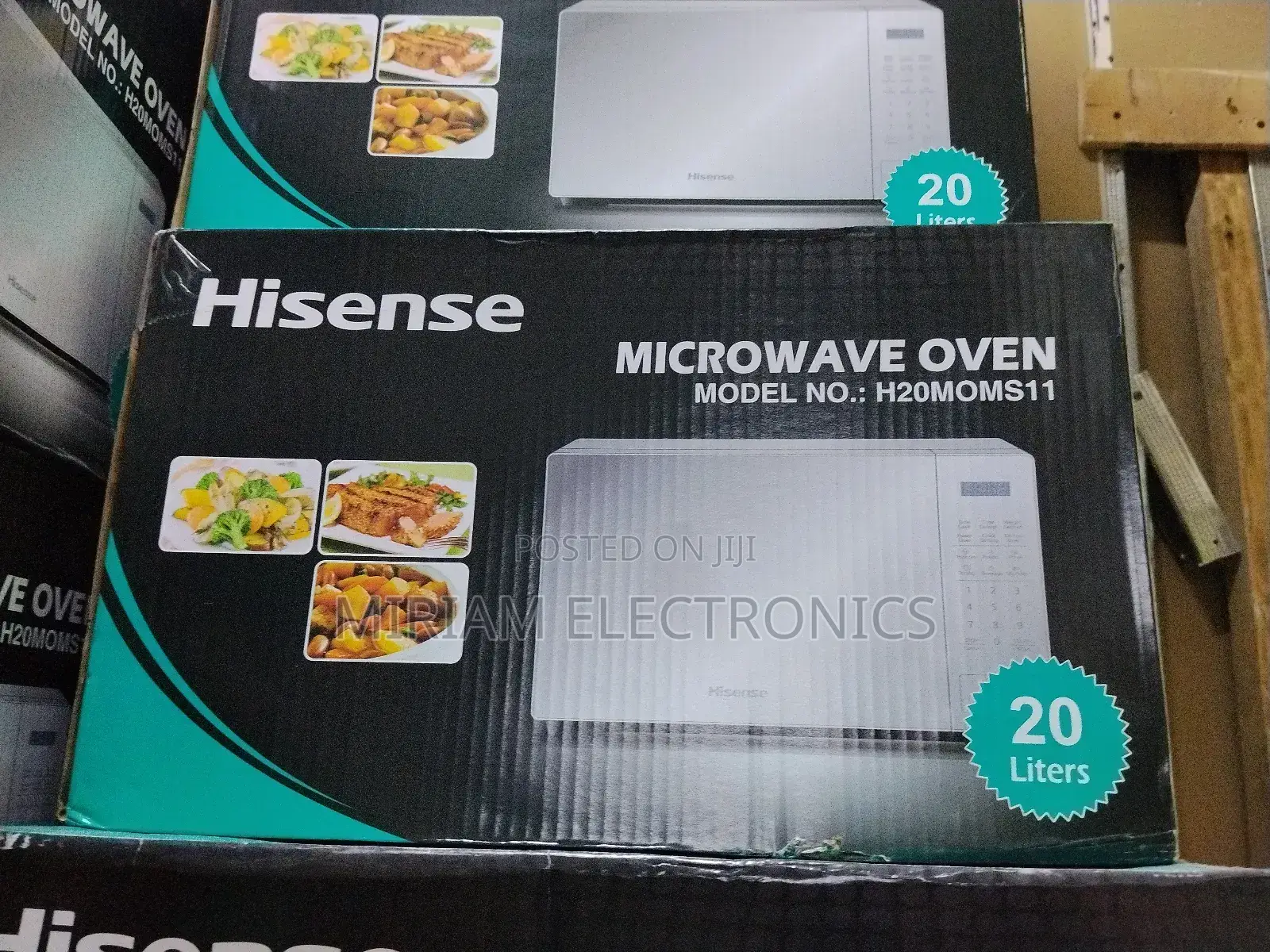 Hisense 20l Microwave Oven H20moms11 – Silver