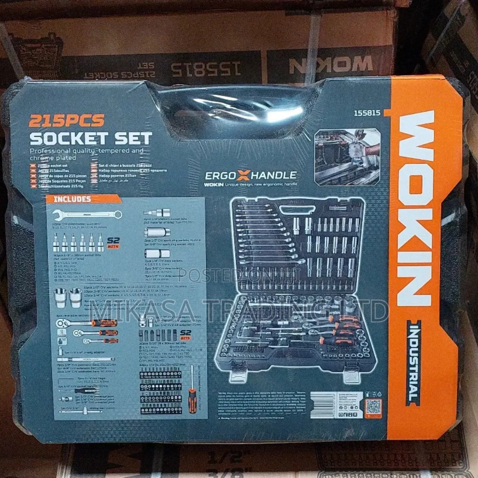 Wokin 215pc Socket Set