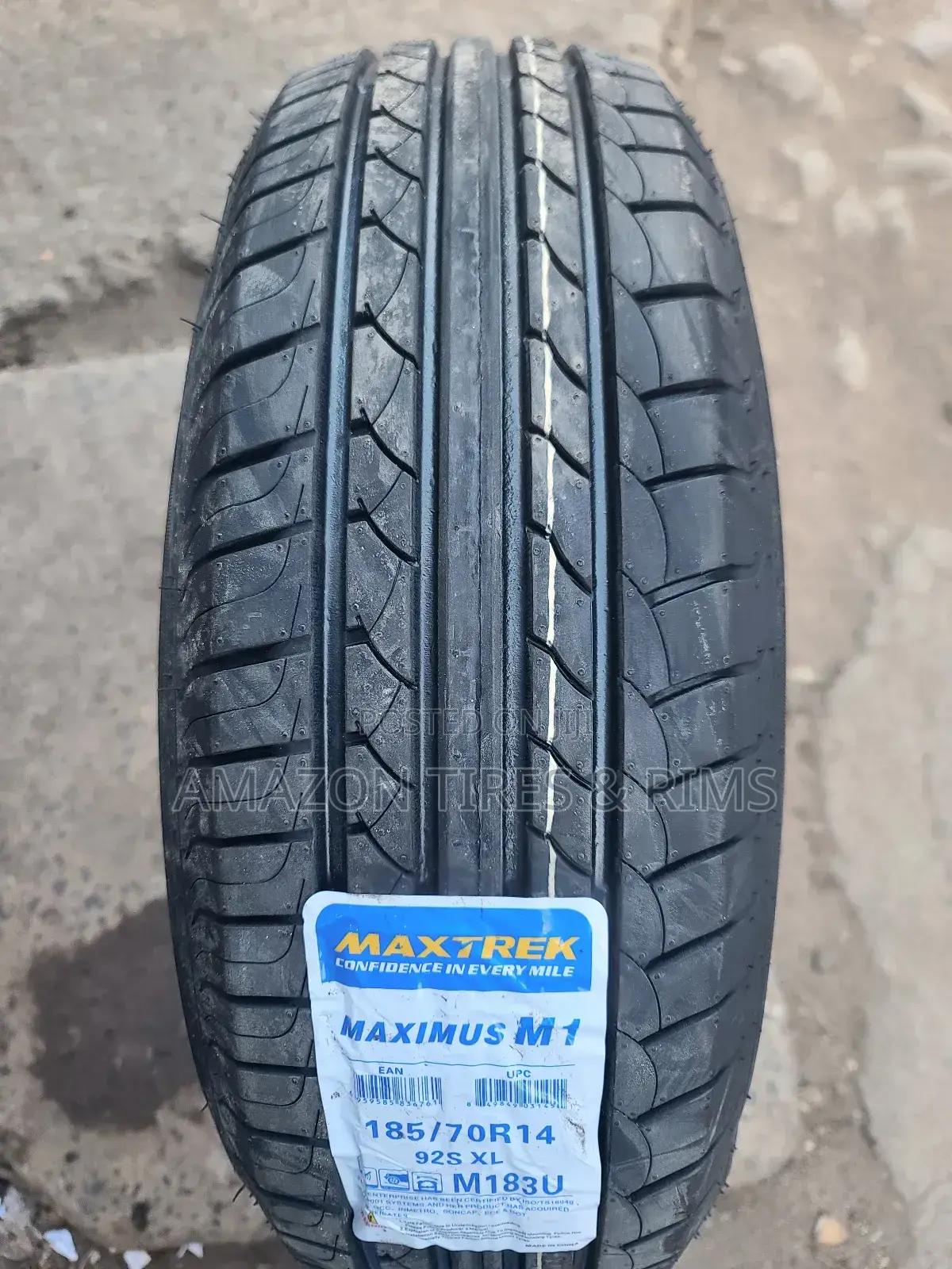 185/70r14 Maxtrek Tires [Muximus M ]