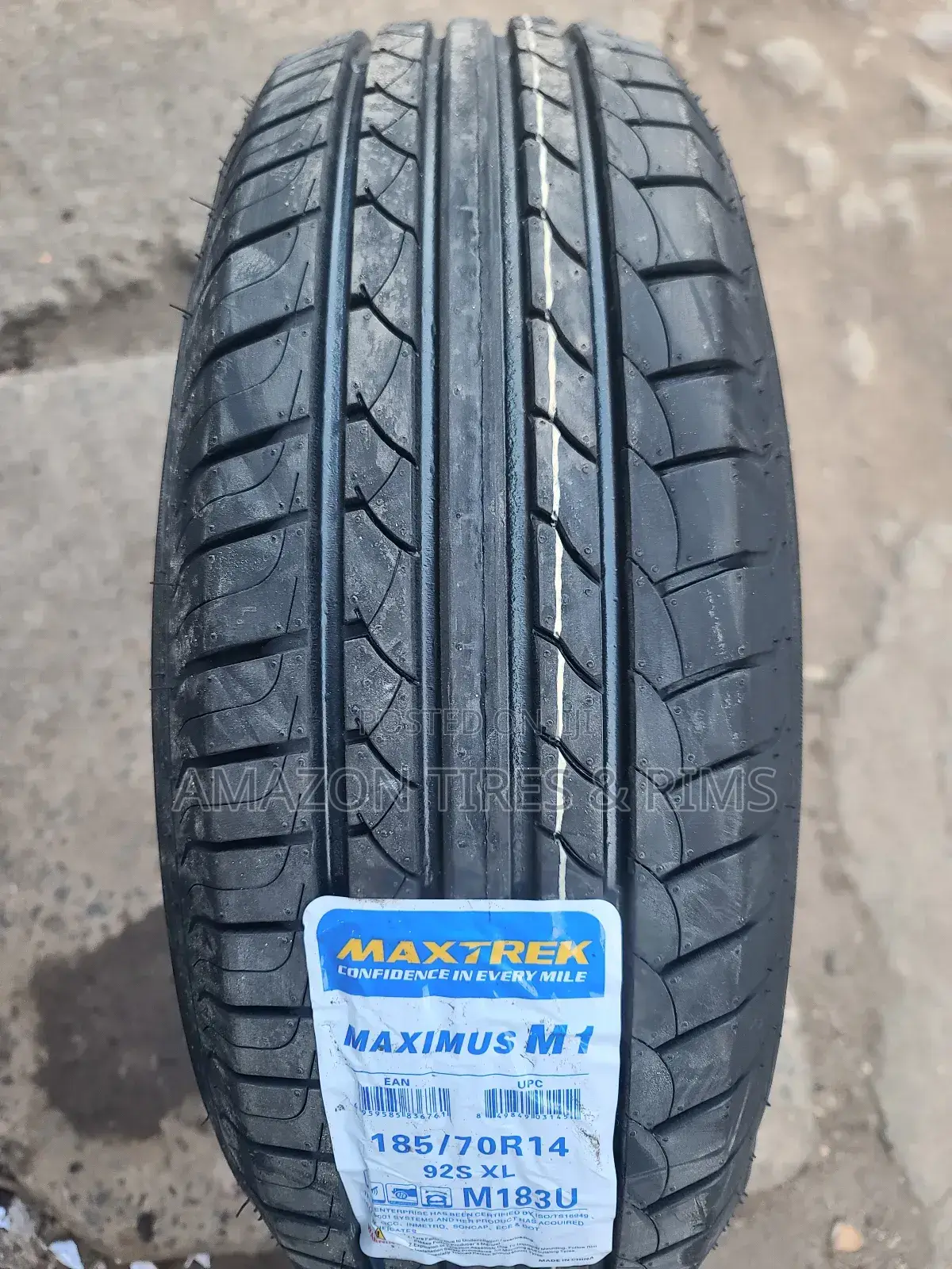 185/70r14 Maxtrek Tires [Muximus M ]