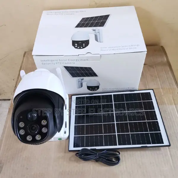 4g PTZ 3mp Solar Camera With Humanoid Detection Auto-Tracking Support