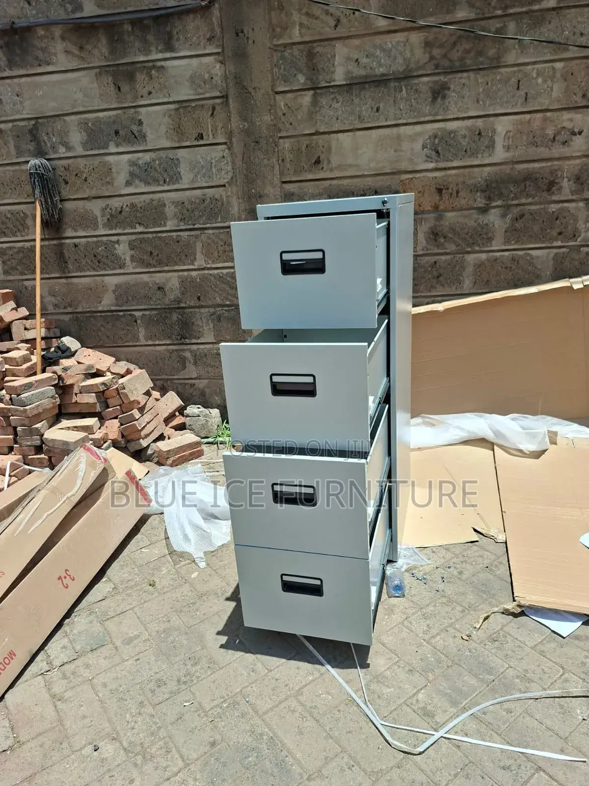 Four Door Office Cabinet