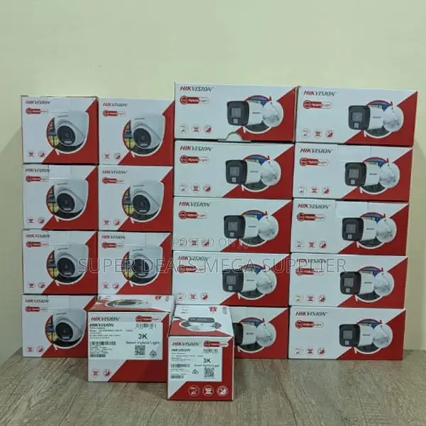 Hikvision 1080p Full Hd Smart Hybrid Light Night Vision Audio Cameras