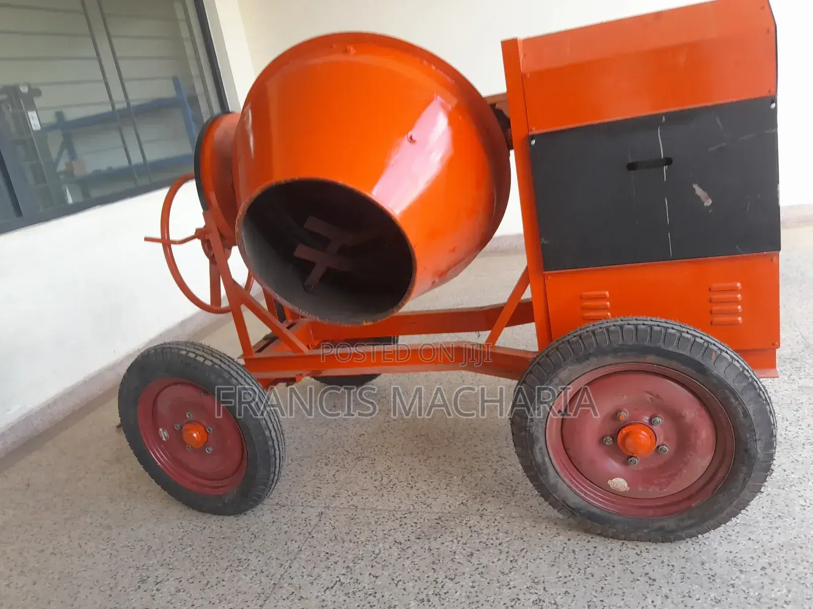 Heavy-Duty Concrete Mixer